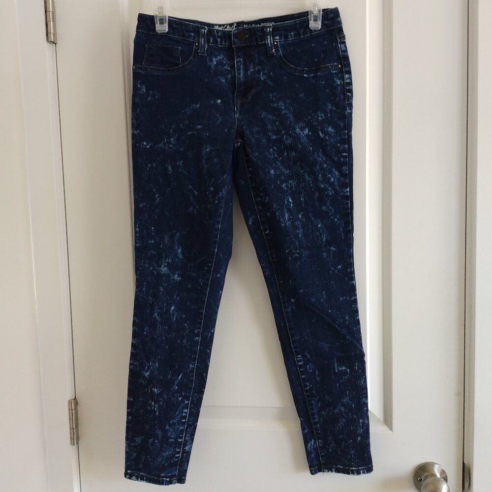 Mossimo Mid Rise Jeggings Super Stretchy Size 4/27